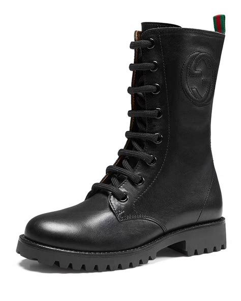 gucci womens combat boots|gucci combat boots sale.